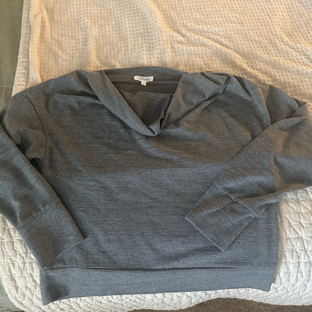 Have Charcoal Knit Top